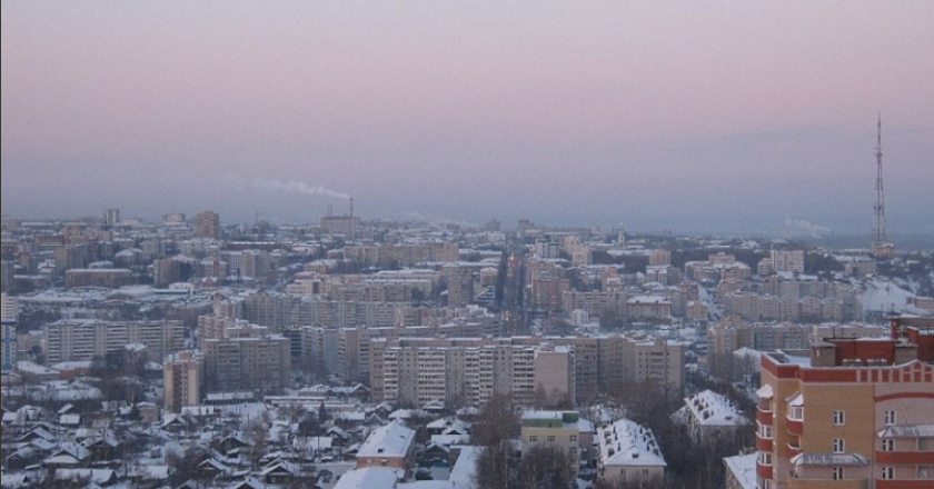 город киров зима
