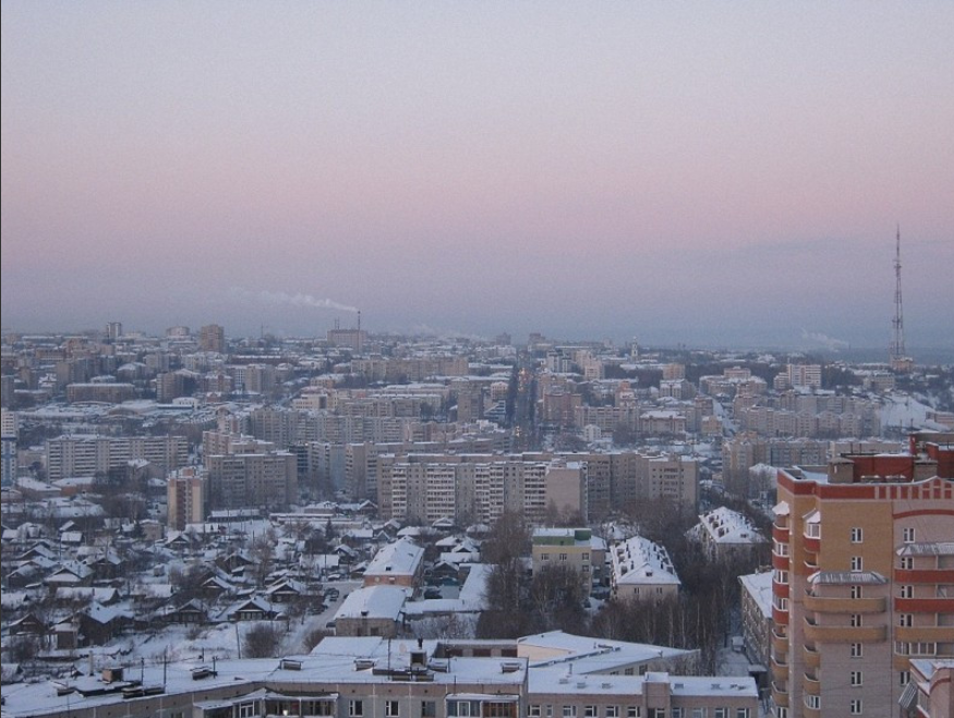 город киров зима