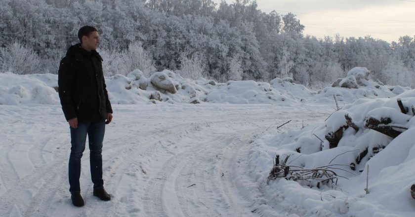 Активисты ОНФ обнаружили в Кирове несанкционированную свалку снега
