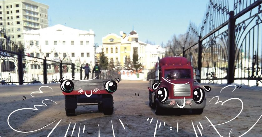 рузовик и Прицеп приехали к нам в Киров рассказать о своих приключениях.