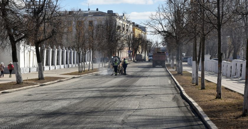 20 апреля в Кирове стартовал масштабный ремонт дорог