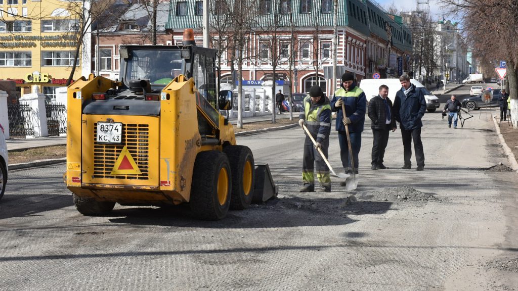 20 апреля в Кирове стартовал масштабный ремонт дорог