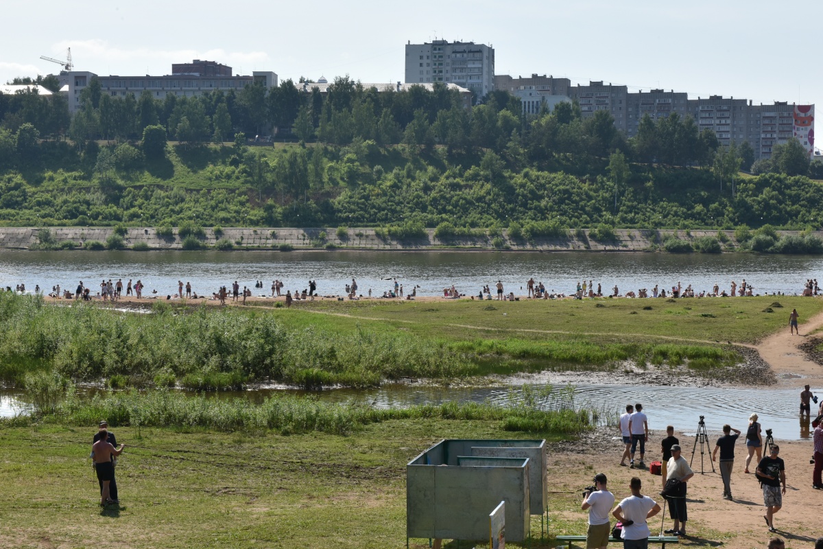 Пляж кировск