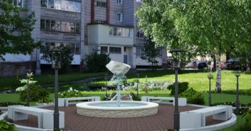 5 сентября в 18.00 в сквере на перекрестке улиц Казанской и Розы Люксембург, состоится открытие фонтана «Парящий камень» в Кирове