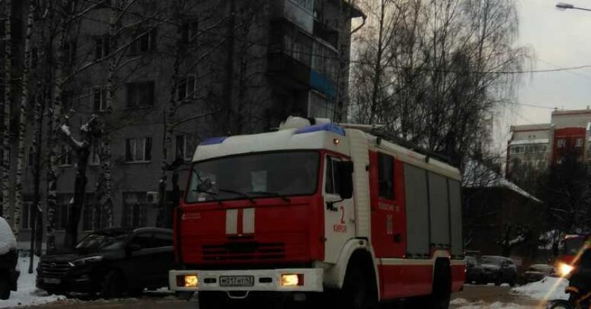 Эвакуировали детей из детского сада в Кирове