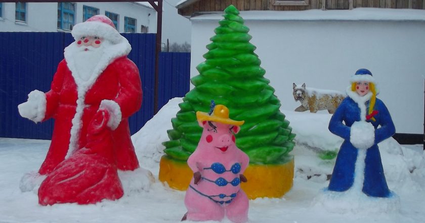 В кировских колониях стартовал конкурс на лучшую снежную фигуру