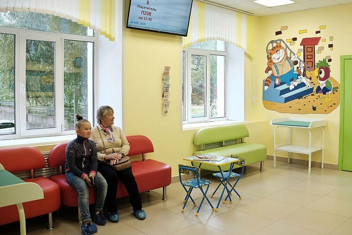 В Кирове в рамках нацпроекта «Здравоохранение» продолжается ремонт детских поликлиник
