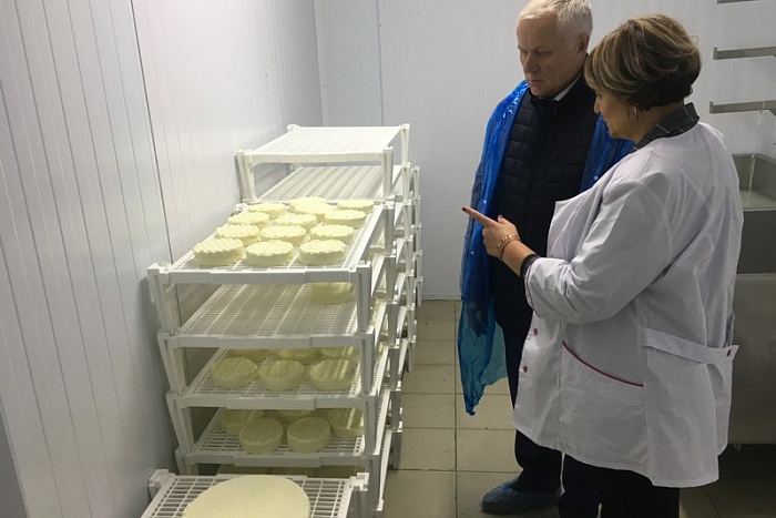 В Подосиновском районе на средства гранта открыли новую сыроварню