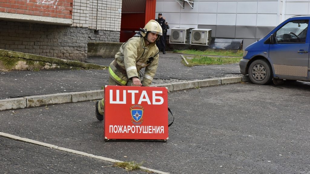 В Кирове прошли учения по ликвидации последствий взрыва газа