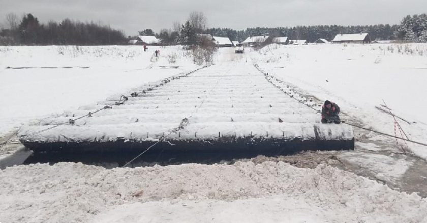 В Кировской области продолжается восстановление мостов