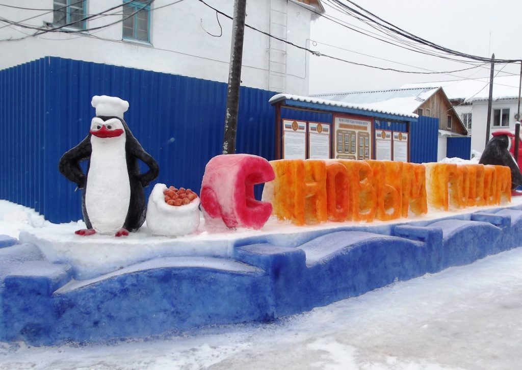 В колониях Кировской области проводят конкурс снежных фигур
