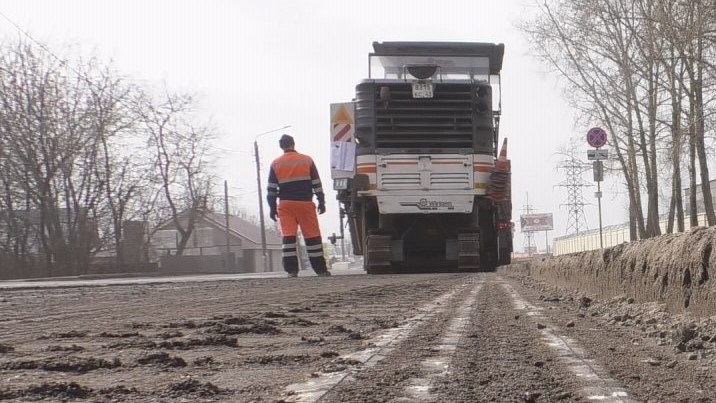 В Кирове начался ремонт улицы Дзержинского