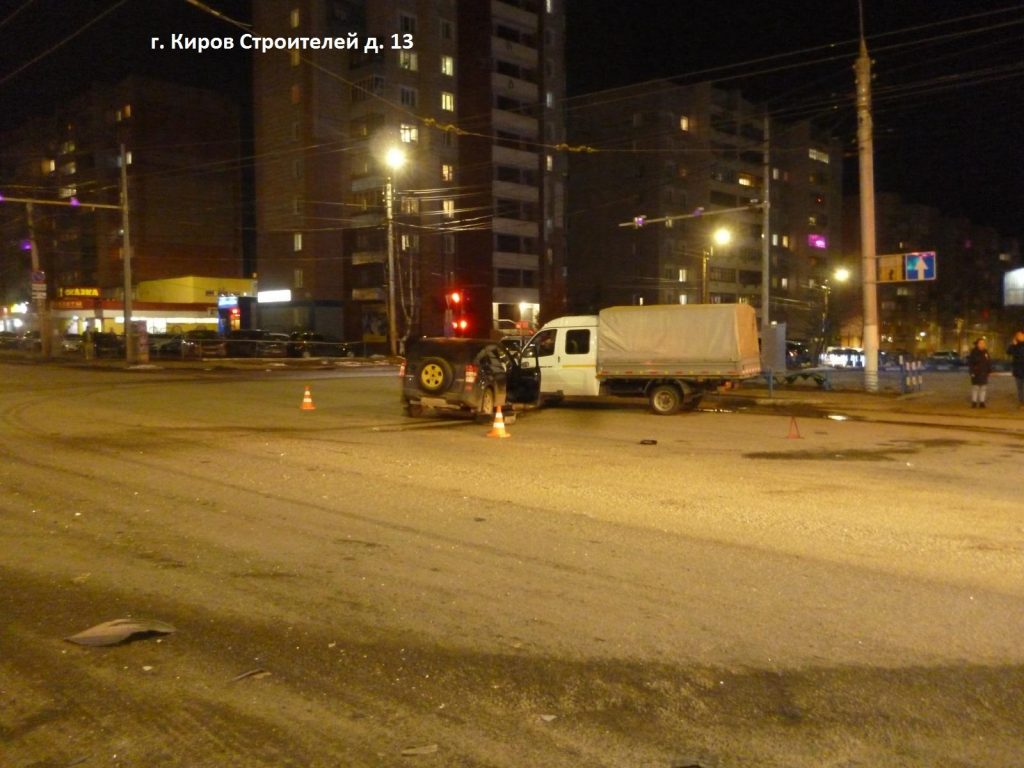 В Кирове в ДТП пострадали два человека