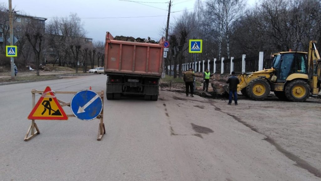 ремонт дорог в Кирове