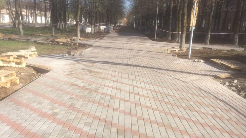 В Кирове идет ремонт 14 пешеходных зон