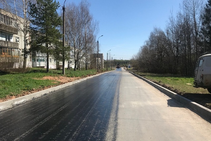 В Кирове отремонтировали первые улицы в рамках федерального проекта «Улица Победы»