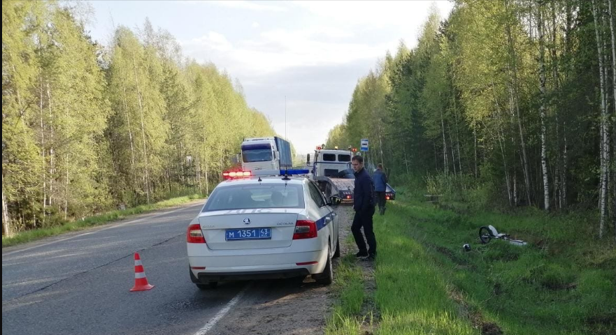 В Кировской области в ДТП пострадал молодой человек