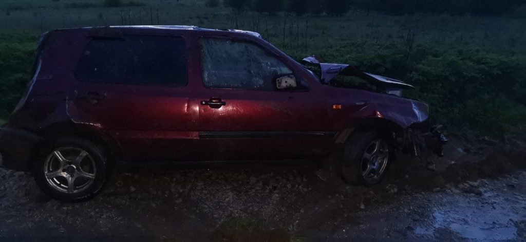 В Кировской области опрокинулась машина с бесправницей