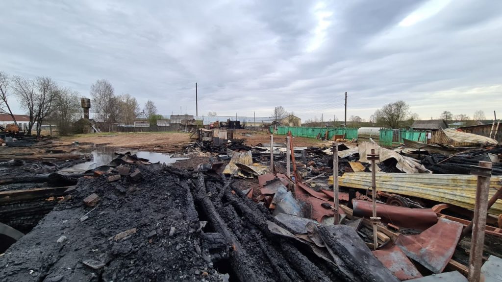 7 домов загорелись в Белохолуницком районе