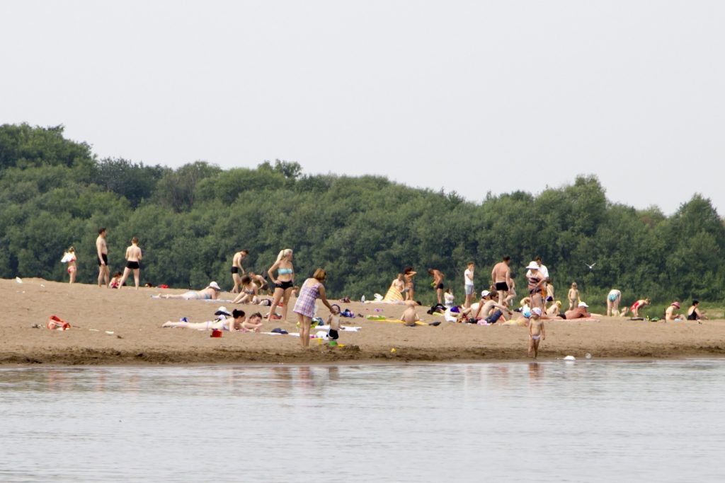 Первый пляж открылся в Кировской области