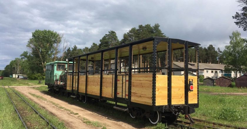 Музей железной дороги в Кирово-Чепецке запустил открытый вагон