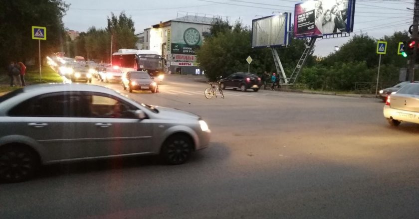 В Кирове сбили велосипедиста