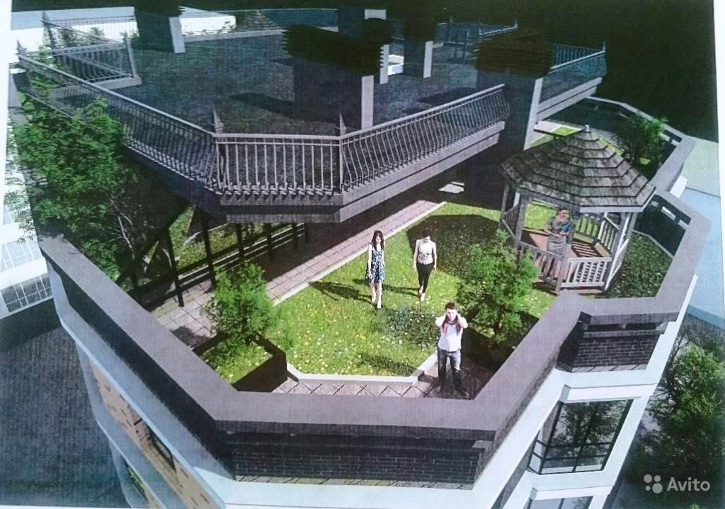 В Кирове опубликован проект многоэтажки с деревьями на крыше