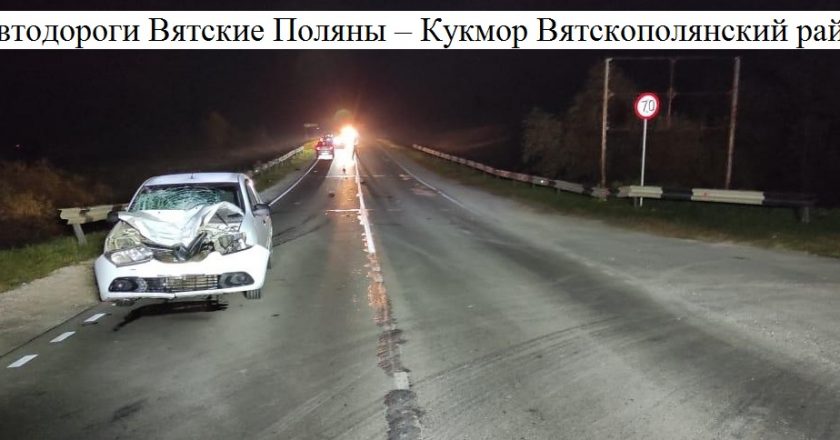 В Кировской области сбили насмерть двух пешеходов