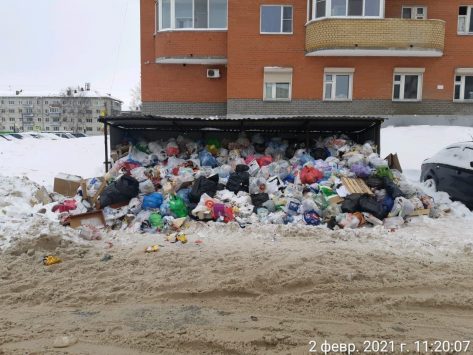 «Куприт» заявил, что с 1 февраля в Кирове мусор вывозят планово и регулярно.