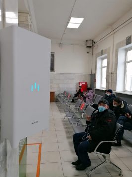 В Кирове на железнодорожном вокзале установили рециркуляторы для очистки воздуха