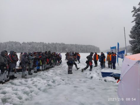 В Кировской области состоялся  Кубок региона по ловле на мормышку со льда.